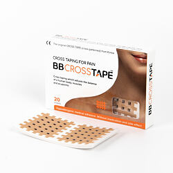 BB Tape Cross Tape C-Type Beige (XL 45 x 50 mm) 40 ks