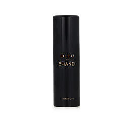 Chanel Bleu de Chanel Parfém kapesní sprej plnitelný 20 ml + Parfém náplň 2 x 20 ml M