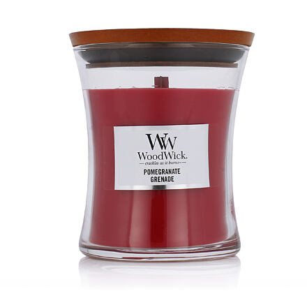 WoodWick Medium Hourglass Candles vonná svíčka 275 g jinavarianta Pomegranate