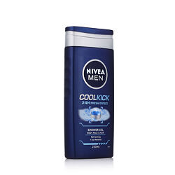 Nivea Men Cool Kick osvěžující sprchový gel na tělo i vlasy 250 ml M