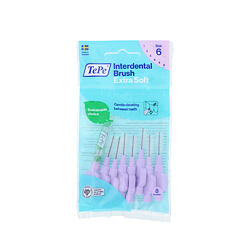 TePe Extra Soft mezizubní kartáčky 6 fialové (1,1 mm) 8 ks