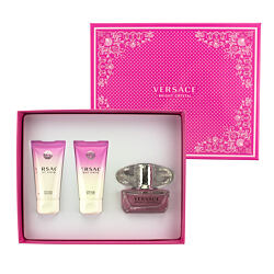 Versace Bright Crystal EDT 50 ml + SG 50 ml + BL 50 ml W