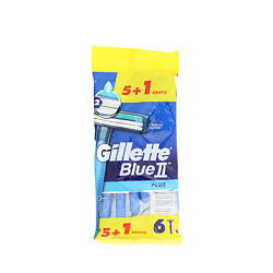 Gillette Blue II Plus jednorázové holítko 6 ks M