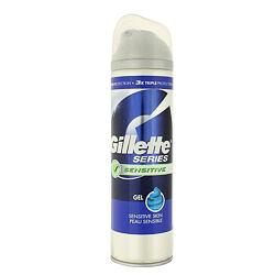 Gillette Series Sensitive gel na holení 200 ml M