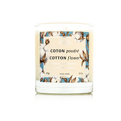 Panier des Sens Cotton Flower parfémovaná svíčka 275 g