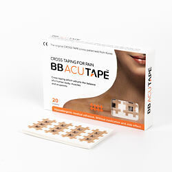 BB Tape Acu Tape D-Type Beige (0,9 x 0,9 - 3 mm) 20 Sheets