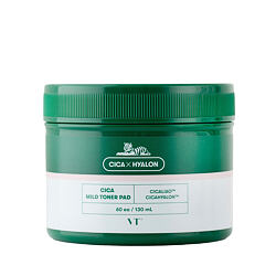VT Cosmetics Cica Mild Toner Pad 60 ks
