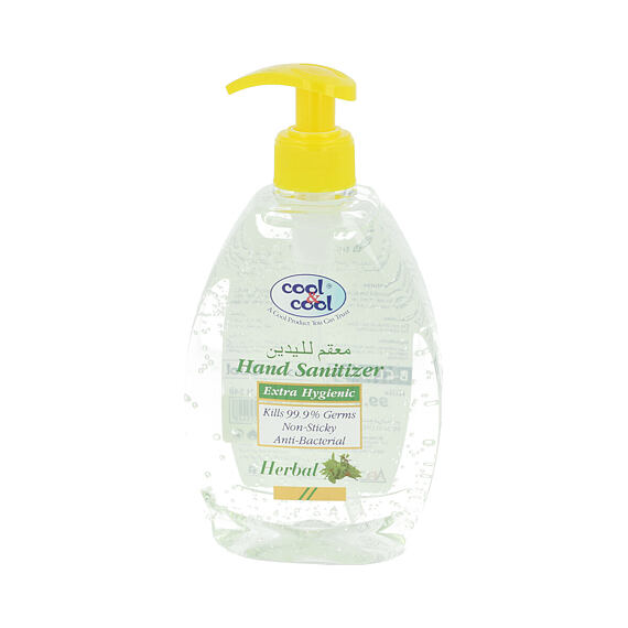 Cool & Cool dezinfekční antibakteriální gel na ruce (60% alkoholu) 500 ml