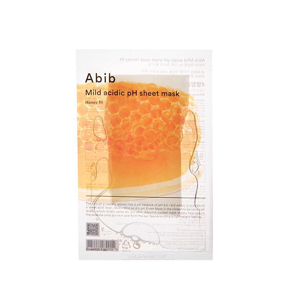Abib Mild Acidic Ph Sheet Mask Honey Fit 30 ml