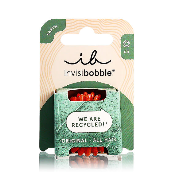 Invisibobble ORIGINAL Earth Collection gumička do vlasů Save It or Waste It 3 ks