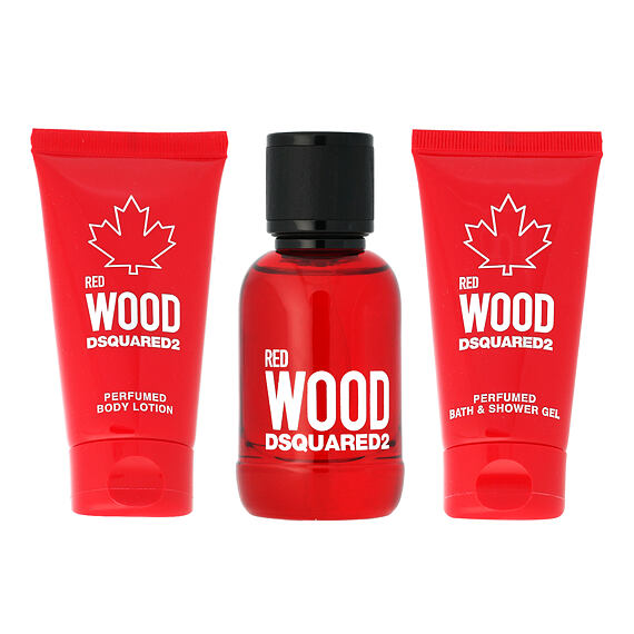Dsquared2 Red Wood EDT 50 ml + SG 50 ml + BL 50 ml W