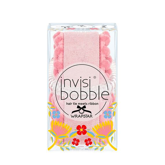 Invisibobble WRAPSTAR Flores & Bloom gumička do vlasů se stuhou Ami & Co