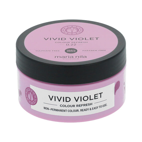 Maria Nila Colour Refresh maska na vlasy s barevnými pigmenty Vivid Violet 100 ml
