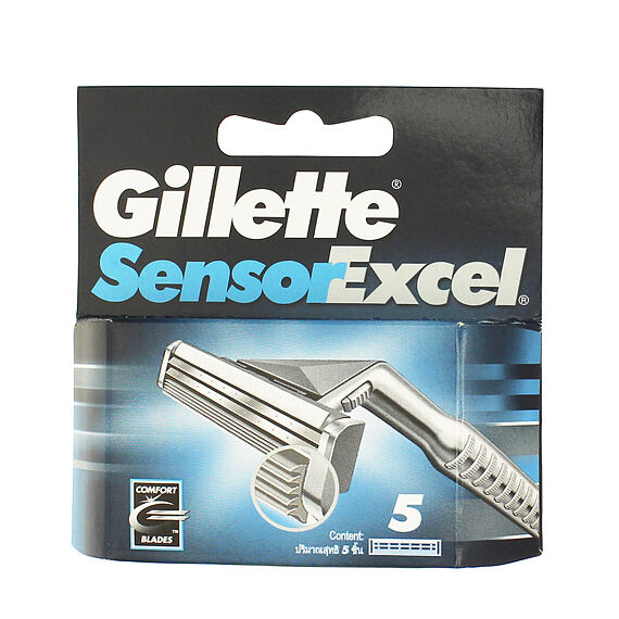 Gillette Sensor Excel náhradní břity na holení 5 ks M