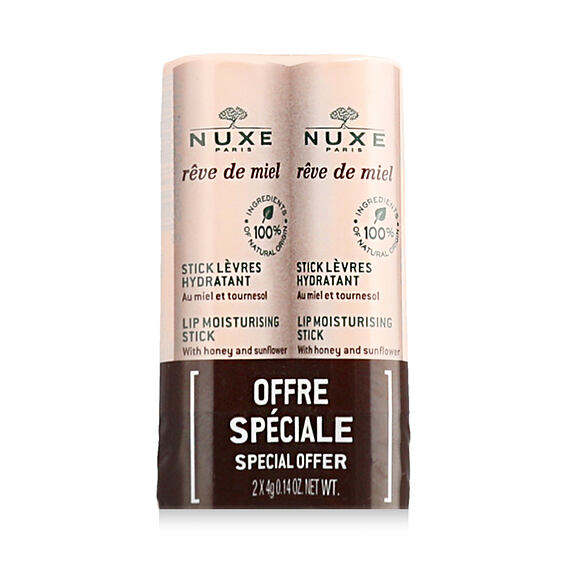 Nuxe Rêve de Miel Lip Moisturizing Stick 2 x 4 g
