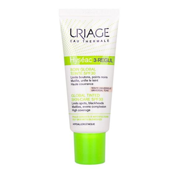 Uriage Hyséac 3-Regul Global tinted SkinCare SPF 30 40 ml