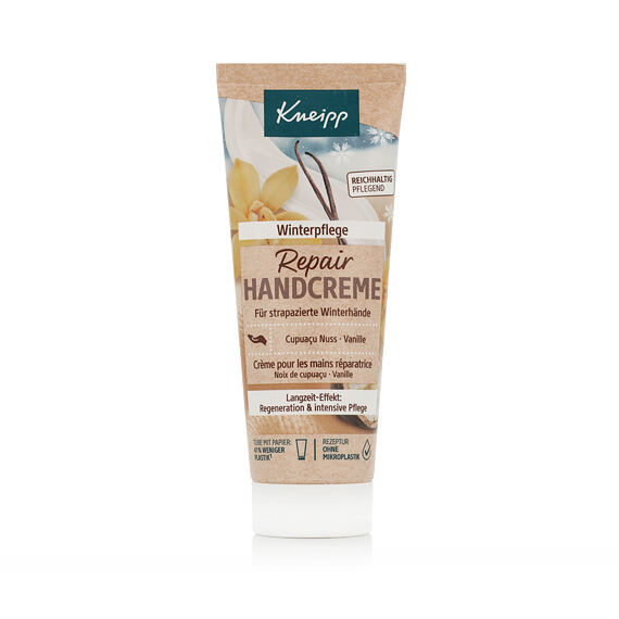 Kneipp Repair krém na ruce s Cupuacu ořechem a vanilkou 75 ml