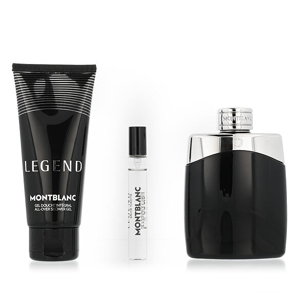 Montblanc Legend for Men EDT 100 ml + EDT MINI 7,5 ml + SG na tělo i vlasy 100 ml M