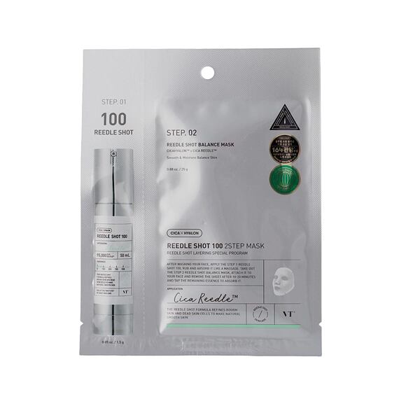 VT Cosmetics Reedle Shot 100 2 Step Mask