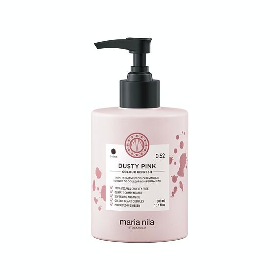 Maria Nila Colour Refresh maska na vlasy s barevnými pigmenty Dusty Pink 300 ml