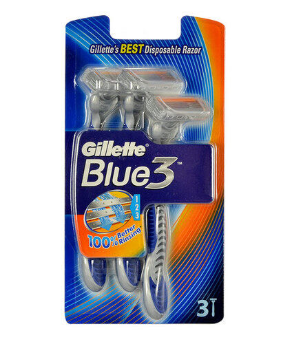 Gillette Blue 3 jednorázové holítko 3 ks M
