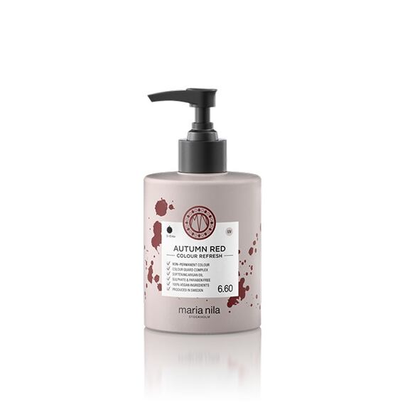 Maria Nila Colour Refresh maska na vlasy s barevnými pigmenty Autumn Red 300 ml