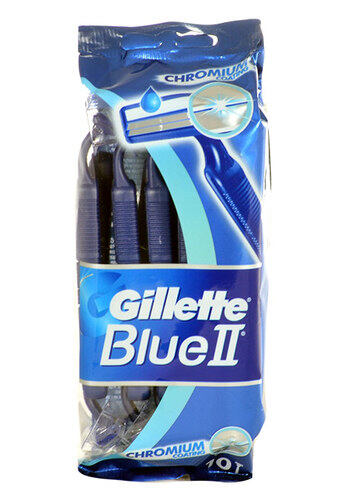 Gillette Blue II jednorázové holítko 10 ks M
