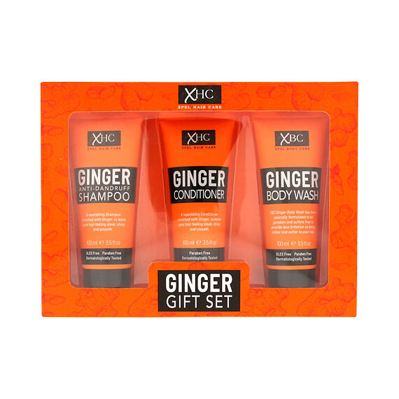 Xpel Ginger Shampoo 100 ml + Conditoner 100 ml + Body Wash 100 ml