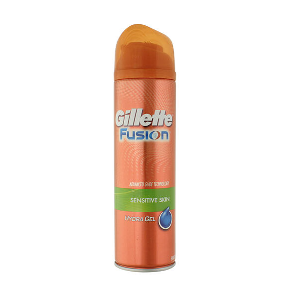 Gillette Fusion HydraGel Sensitive gel na holení 200 ml M
