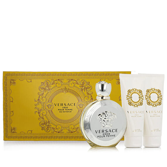 Versace Eros pour Femme EDP 100 ml + SG 100 ml + BL 100 ml + kosmetická taška W