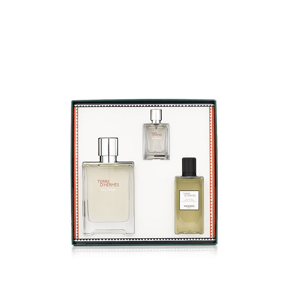 Hermès Terre D'Hermès Eau Givrée EDP plnitelný 100 ml + EDP MINI 12,5 ml + SG 80 ml M