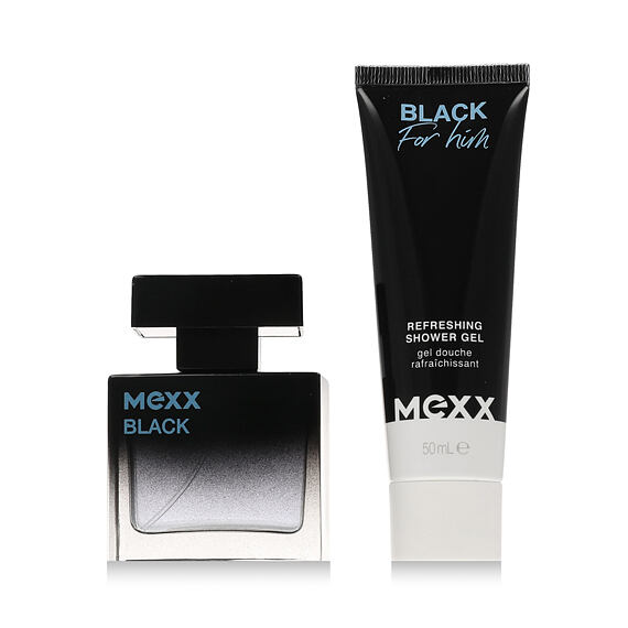 Mexx Black Man EDT 30 ml + SG 50 ml M