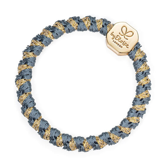 By Eloise London Gold Nugget Woven Azure