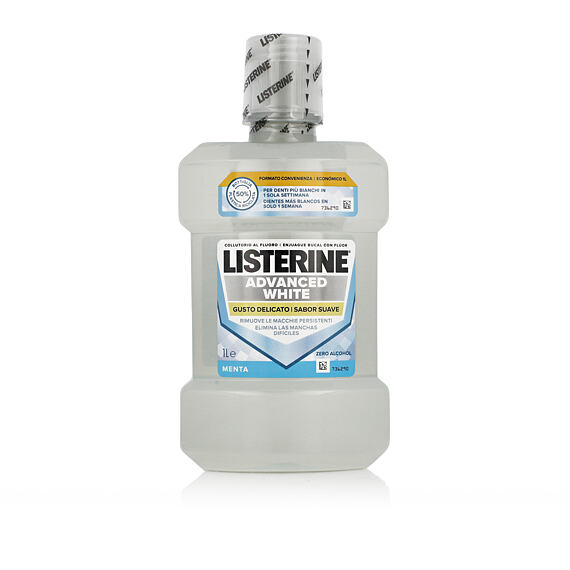 Listerine Mouthwash Advanced White 1000 ml