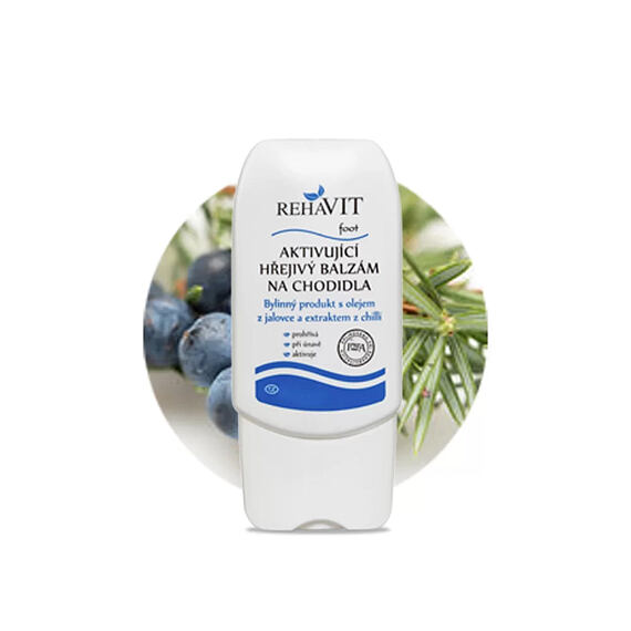 REHA Cosmetics Rehavit Foot hřejivý balzám na chodidla 100 ml