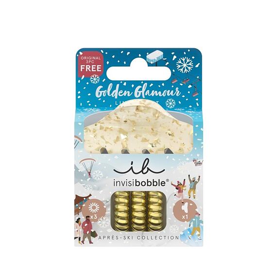 Invisibobble Apres Ski Golden Glamour
