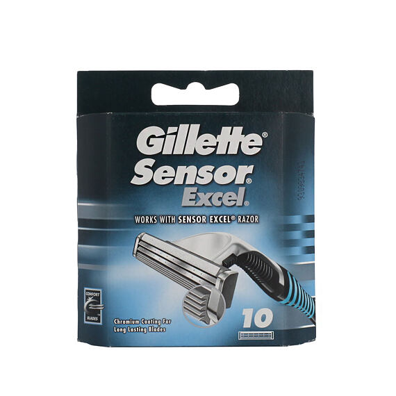 Gillette Sensor Excel náhradní břity na holení 10 ks M