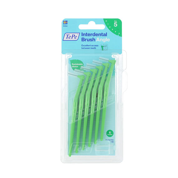 TePe Angle mezizubní kartáčky 5 zelené (0,8 mm) 6 ks