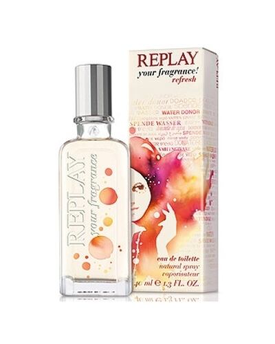 Replay your fragrance! Refresh EDT tester 40 ml W