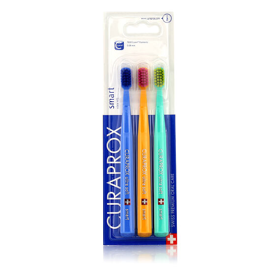 Curaprox 7600 Smart Ultra Soft Toothbrush 3 ks