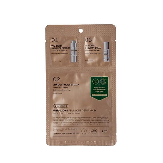 VT Cosmetics Vita-Light All In One 3Step Mask 1,5 g + 1,5 g + 25 g