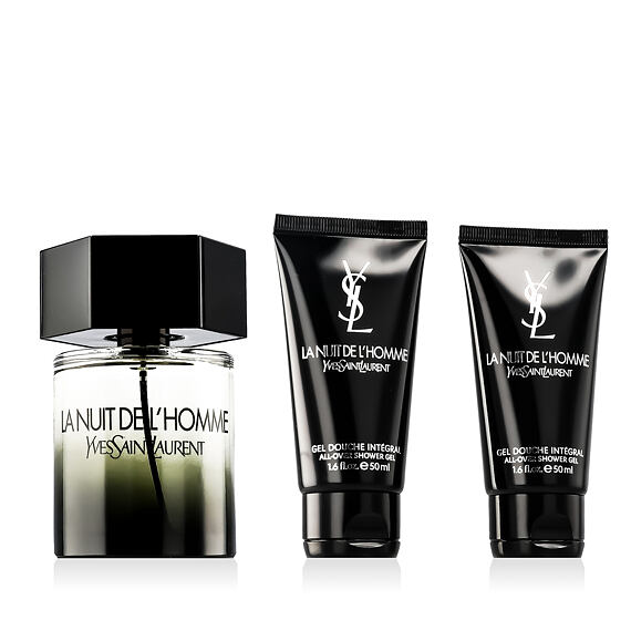 Yves Saint Laurent La Nuit de L'Homme EDT 100 ml + SG 2 x 50 ml M