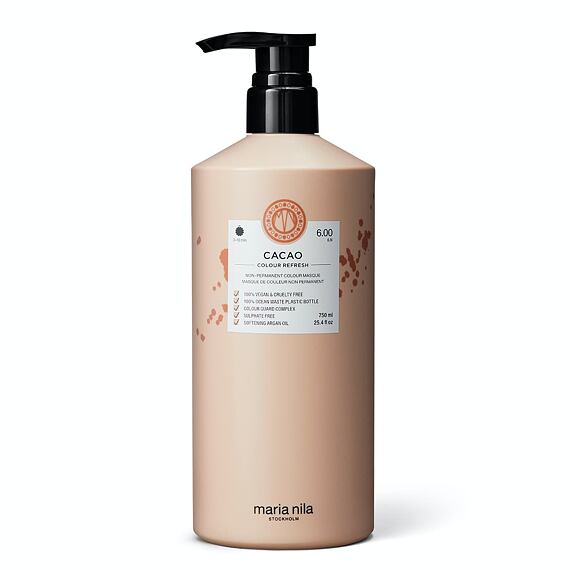 Maria Nila Colour Refresh maska na vlasy s barevnými pigmenty Cacao 750 ml