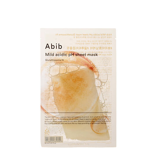 Abib Mild Acidic Ph Sheet Mask Glutathiosome Fit 30 ml