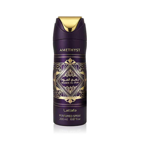Lattafa Bade'e Al Oud Amethyst DEO ve spreji 200 ml UNISEX