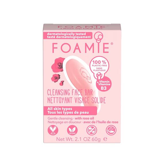 Foamie Cleansing Face Bar I Rose Up Like This - Rose Oil 60 g