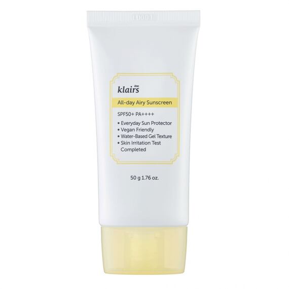 Dear, Klairs All-day Airy Sunscreen SPF50+ PA++++ 50 g