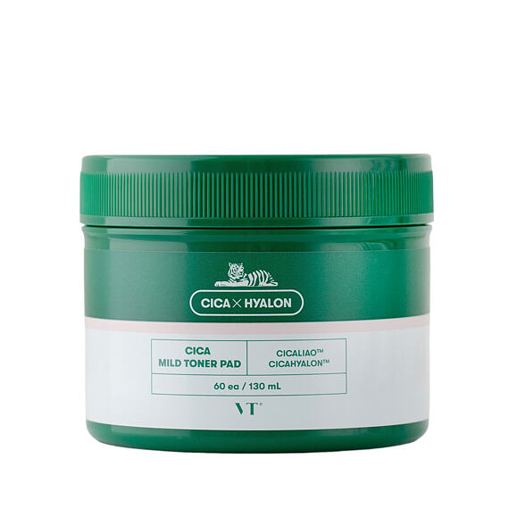 VT Cosmetics Cica Mild Toner Pad 60 ks
