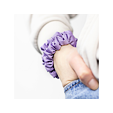 MURU úzká scrunchie gumička - levandulová matná
