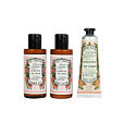 Panier des Sens Rose Géranium krém na ruce 30 ml + SG 70 ml + BL 70 ml + kosmetická taška W
